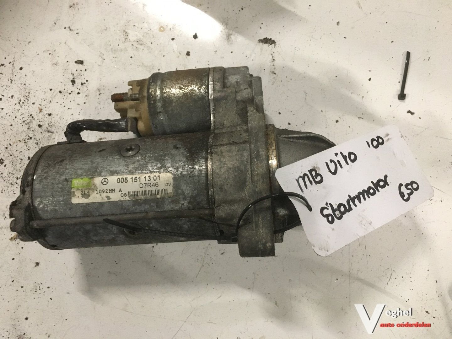 Mercedes Vito 220cdi bwjr2000 Startmotor, Gebruikt, -, -, Ophalen of Verzenden
