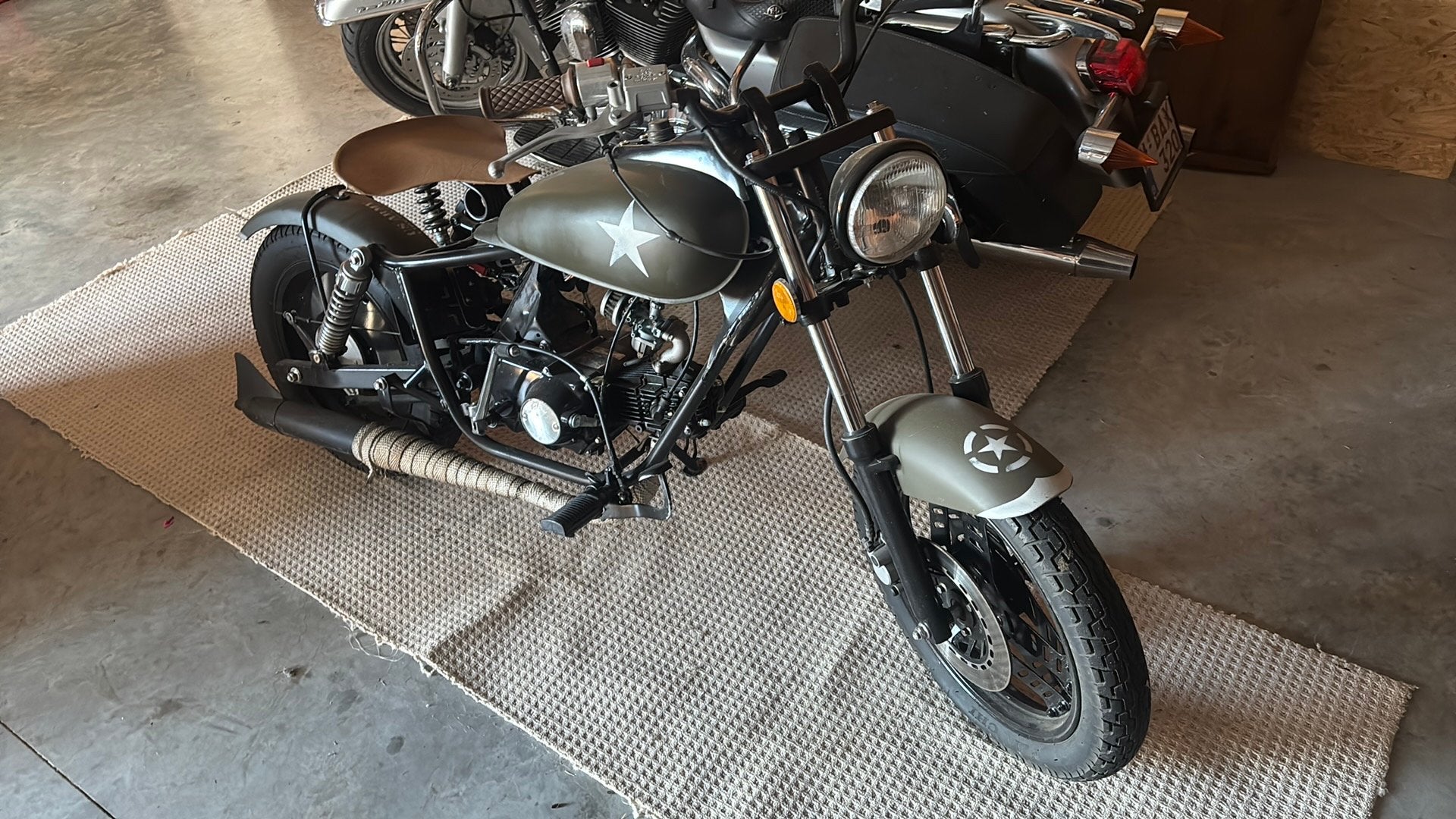 Jingcheng knight 50cc (omgebouwd), Klasse B (45 km/u), Ophalen, Overige merken, 4 versnellingen
