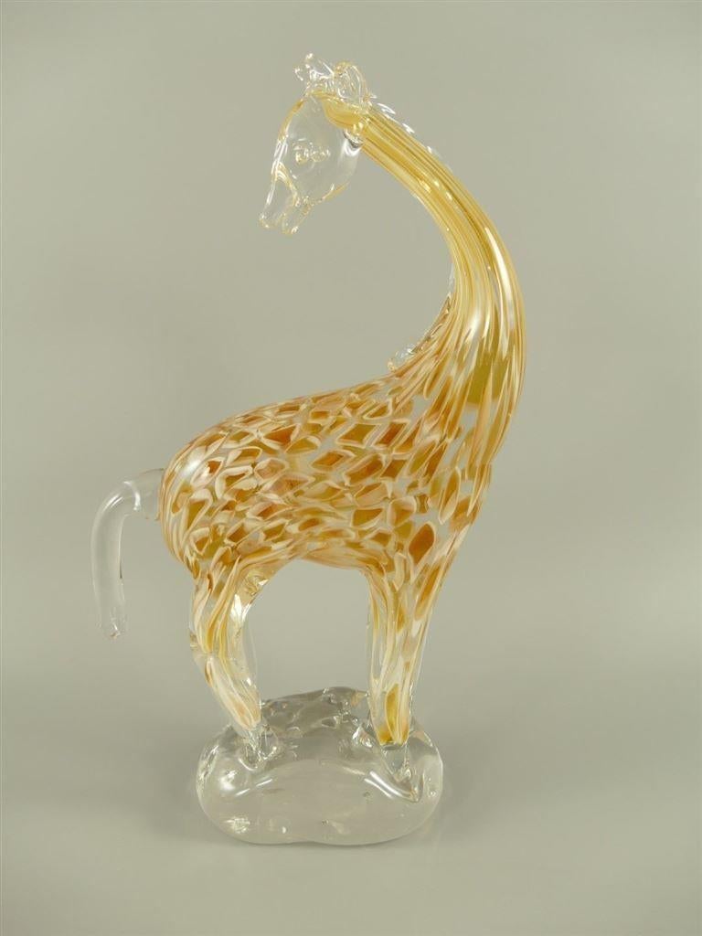 glazen giraffe , kado, Verzamelen, Beelden en Beeldjes, Nieuw, Ophalen of Verzenden