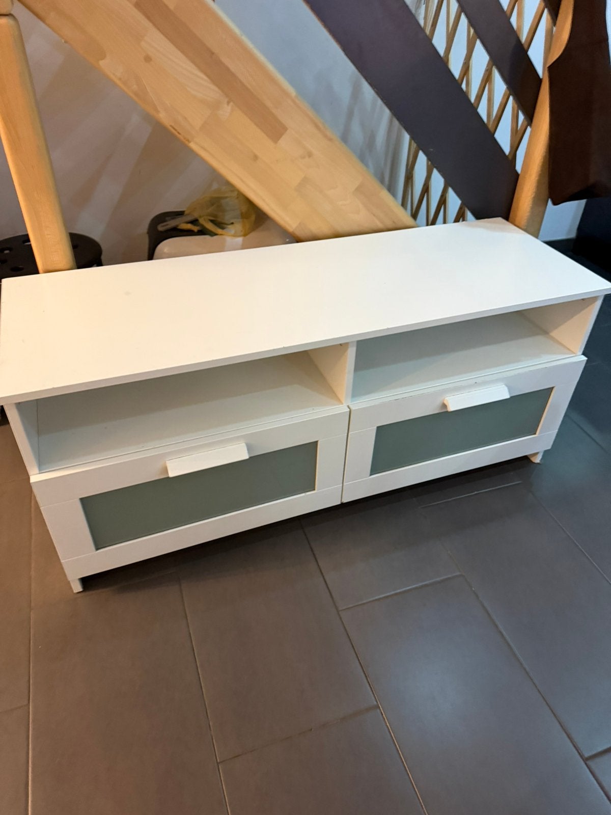 Meuble Tv Ikea brimnes, Maison & Meubles, Enlèvement, Utilisé, Autres essences de bois, Ikea