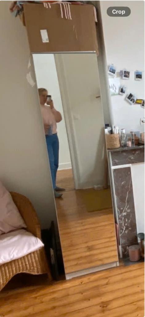 AHEIM ikea spiegeldeur PAX, Ophalen, Overige materialen, Nieuw, 50 tot 100 cm