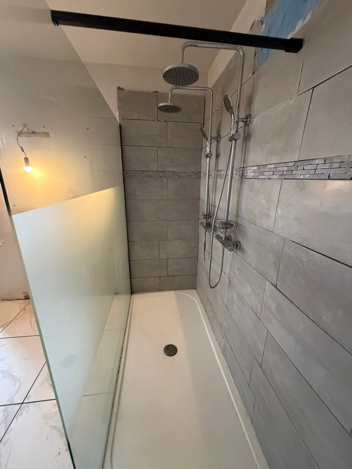Complete douche – 180 x 90 cm, Ophalen, Zo goed als nieuw