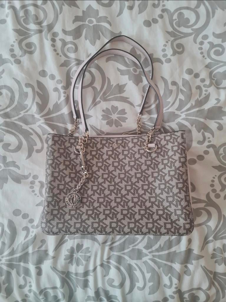 Sac fourre-tout DKNY Bryant moyen marron clair/rose clair, Enlèvement, Neuf, Rose, Sac à bandoulière