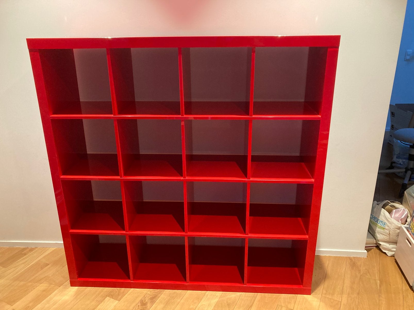 Etageres Kallax Ikea rouges, Maison & Meubles, Enlèvement, Utilisé