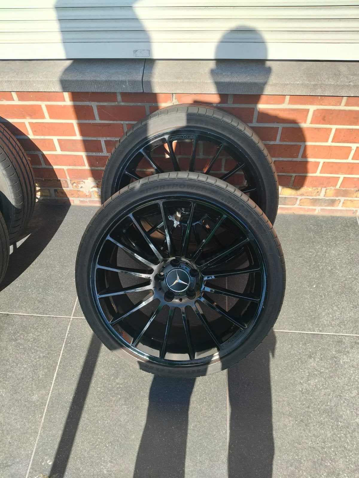 Mercedes velgen     235/35 ZR19, Auto-onderdelen, Banden en Velgen, Ophalen, 19 inch, Band(en)