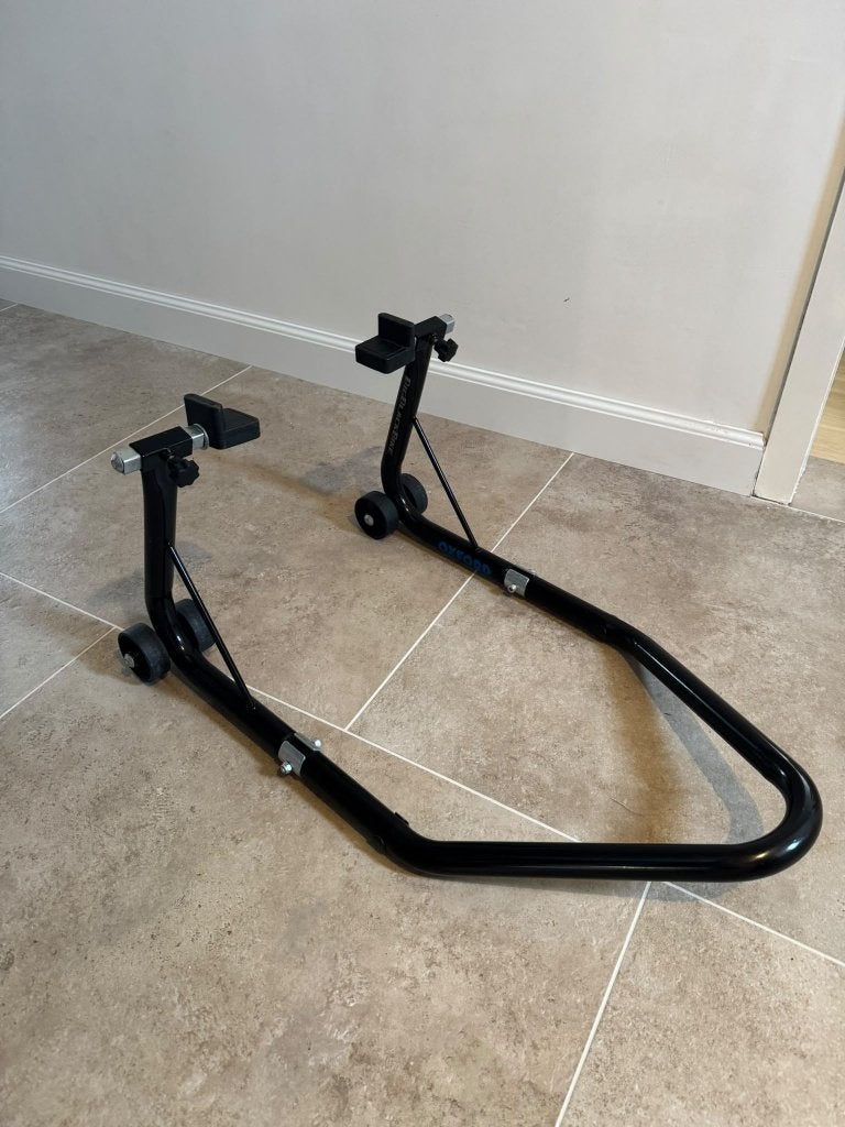 Oxford Big Black Bike paddockstand motor - verstelbaar, Motos, Enlèvement, Comme neuf