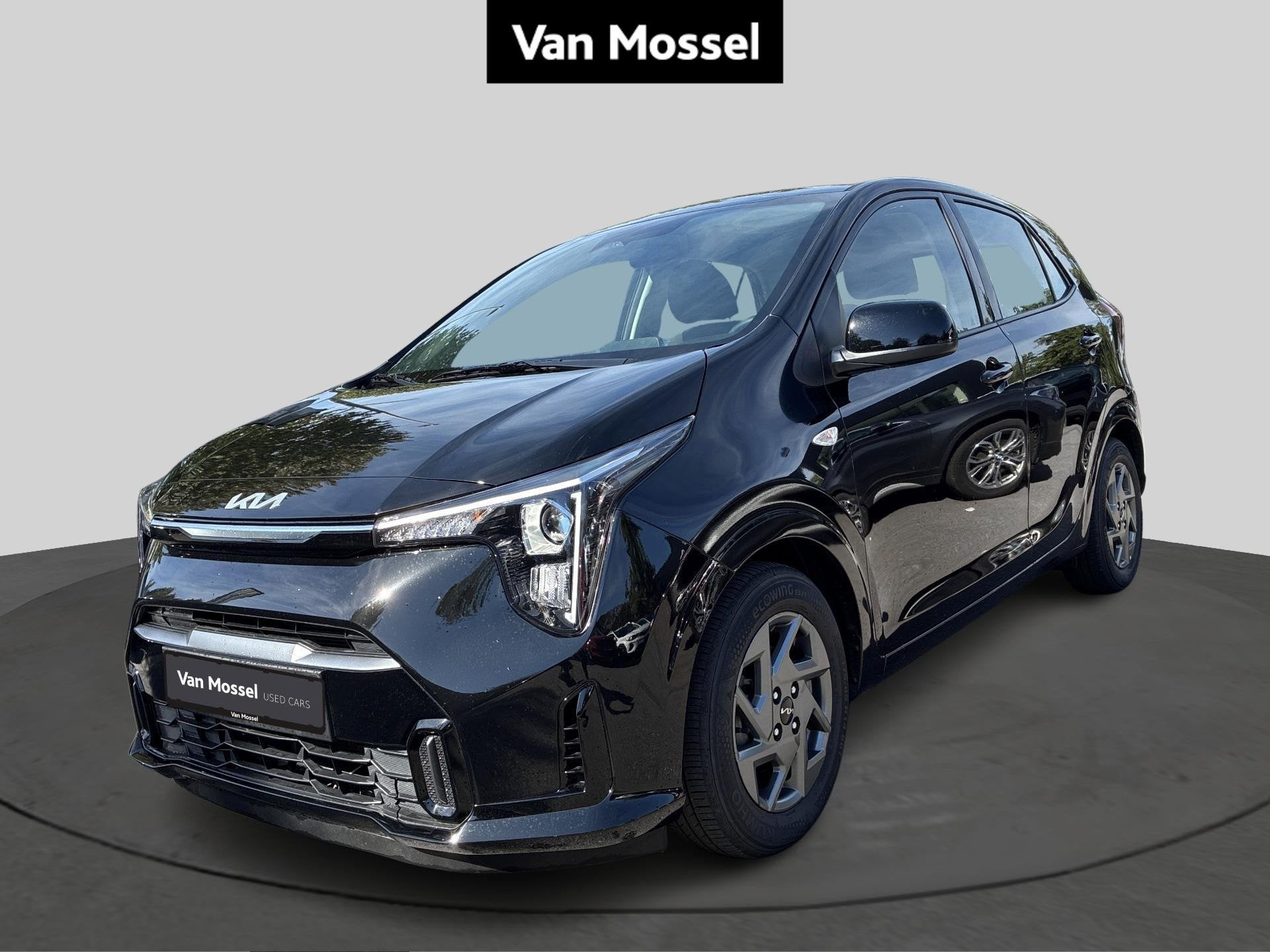 KIA Picanto 1.0 MPI 63 Pulse, Auto's, Voorwielaandrijving, Stof, Gebruikt, Zwart