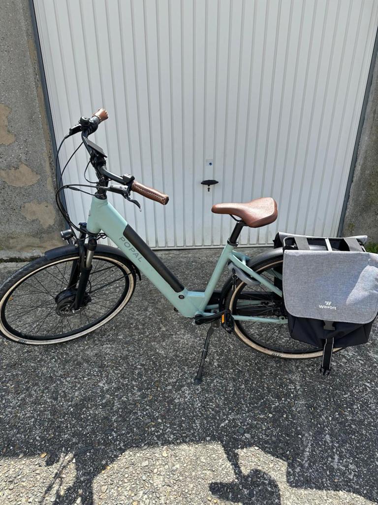 Elektriche damesfiets Popal, Autres marques, 47 à 51 cm, Comme neuf, Enlèvement