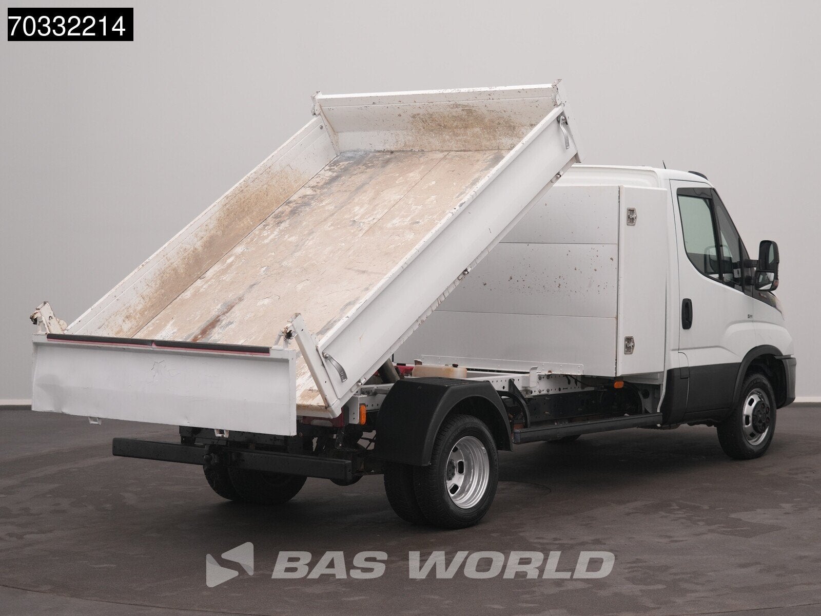 Iveco Daily 35C16 3.0L Kipper met Kist 3500kg trekhaak Airco, Gebruikt, Euro 6, 4 cilinders, Iveco