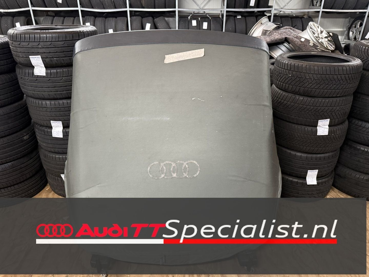 Zeldzame hardtop origineel Audi TT MK1 8N cabriolet zilvergr, -, -, Origine de la pièce connue, Haillon arrière