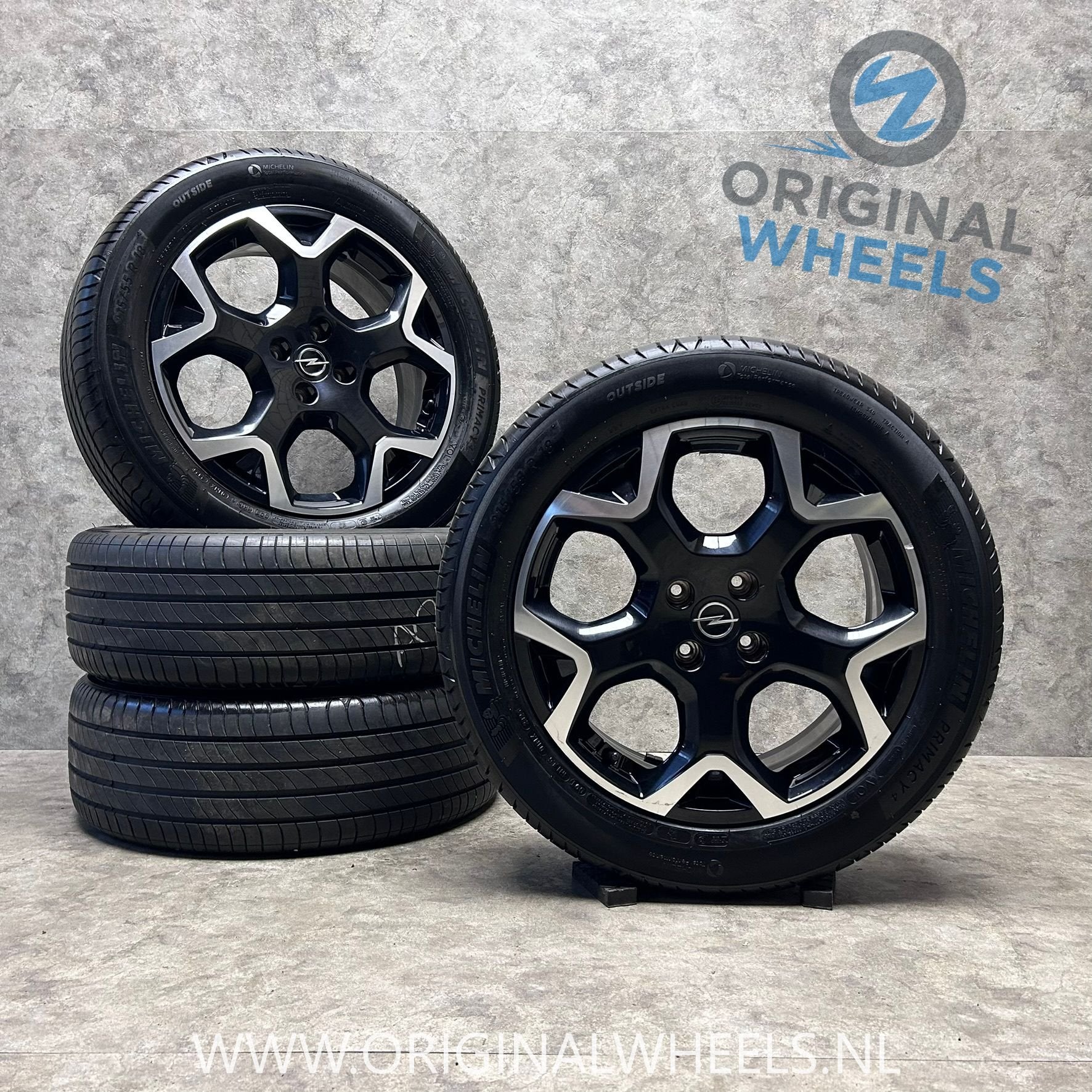 18 inch originele velgen + zomerbanden Opel Mokka 9835097680, Autos : Pièces & Accessoires, Pneus et Jantes, 215 mm, Pneus été