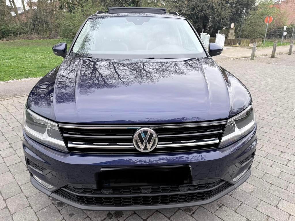 Volkswagen Tiguan2.0 TDi SCR Highline BMT DSG, Automaat, Blauw, Leder, Bedrijf