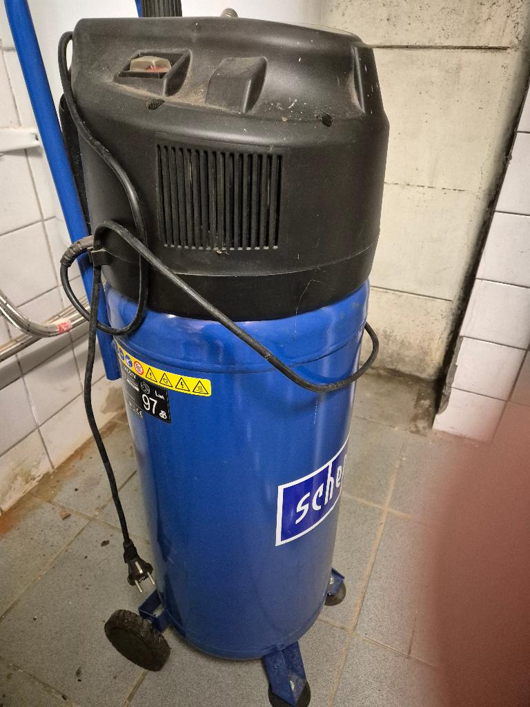 Compressor 50L, Doe-het-zelf en Bouw, Ophalen, Gebruikt, 25 tot 100 liter, 200 tot 400 liter/min