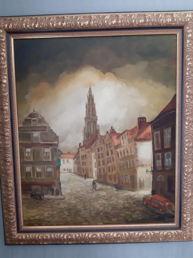 Schilderij Hellebout, Enlèvement
