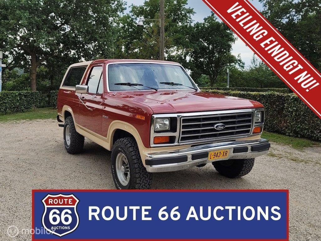 Ford Bronco Eddie Bauer Edition | 1985 | Route 66 Auctions, Achat, Entreprise, Boîte manuelle, Autre carrosserie