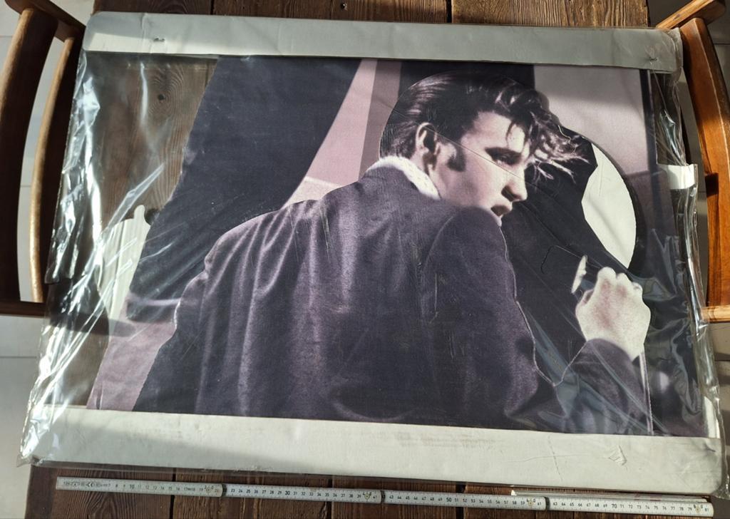 Grote pancarte Elvis Presley, Ophalen of Verzenden
