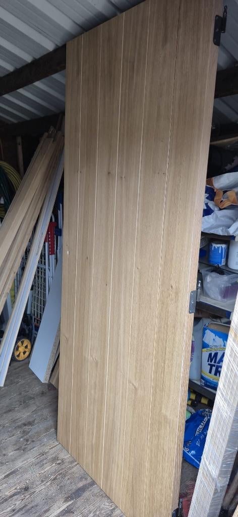 EIK FINEER BINNEN DEUREN, Doe-het-zelf en Bouw, 80 tot 100 cm, Binnendeur, Ophalen of Verzenden, Zo goed als nieuw
