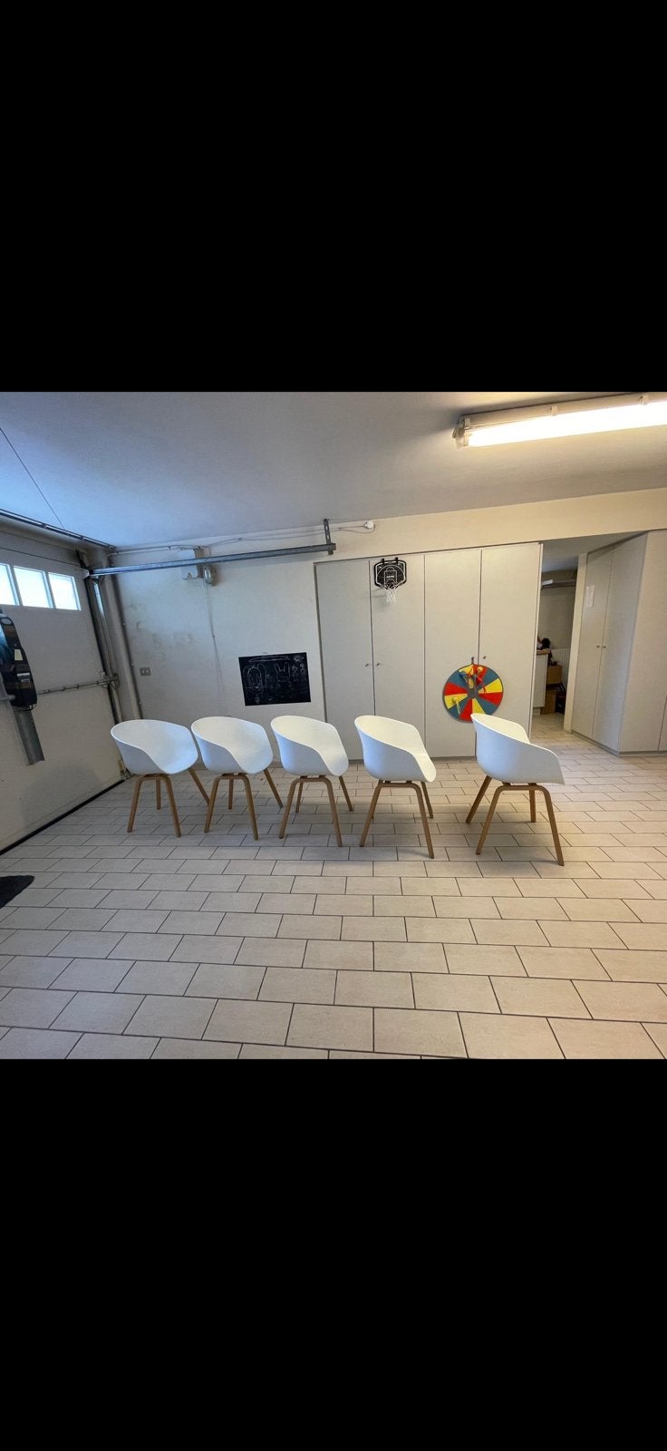 5 stoelen hay, Ophalen, Gebruikt, Wit, Vijf, Zes of meer stoelen