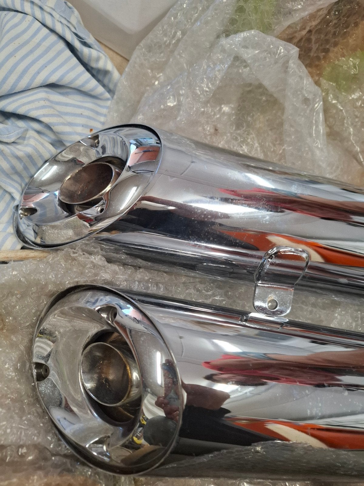 Uitlaatset L en R V rod, Motoren, Onderdelen | Harley-Davidson, Ophalen