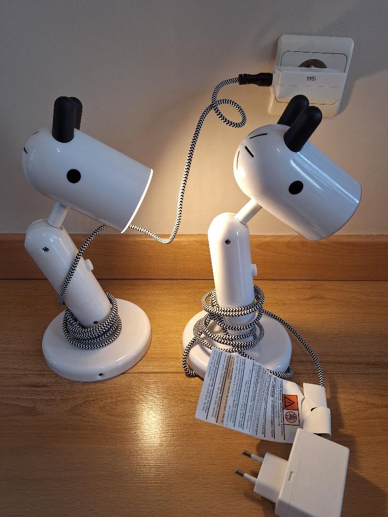 Petite lampe girafe Ikea, Enlèvement ou Envoi, Comme neuf, Synthétique, Moins de 50 cm