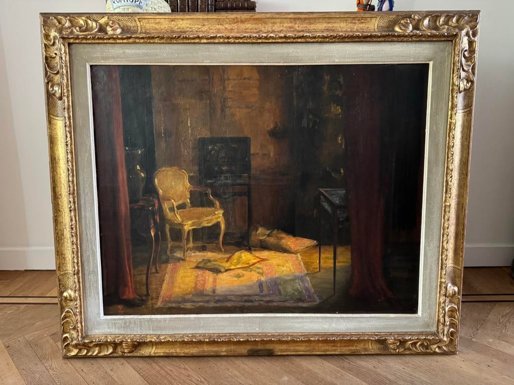 Pol Parmentier Olie op doek, Antiek en Kunst, Ophalen