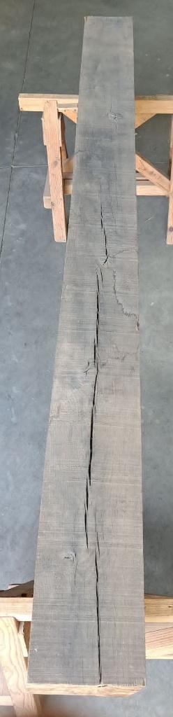 Massieve Eiken Balk – 229 cm - 19,5 x 19,5 cm, Enlèvement, Comme neuf, 180 à 250 cm, Poutres