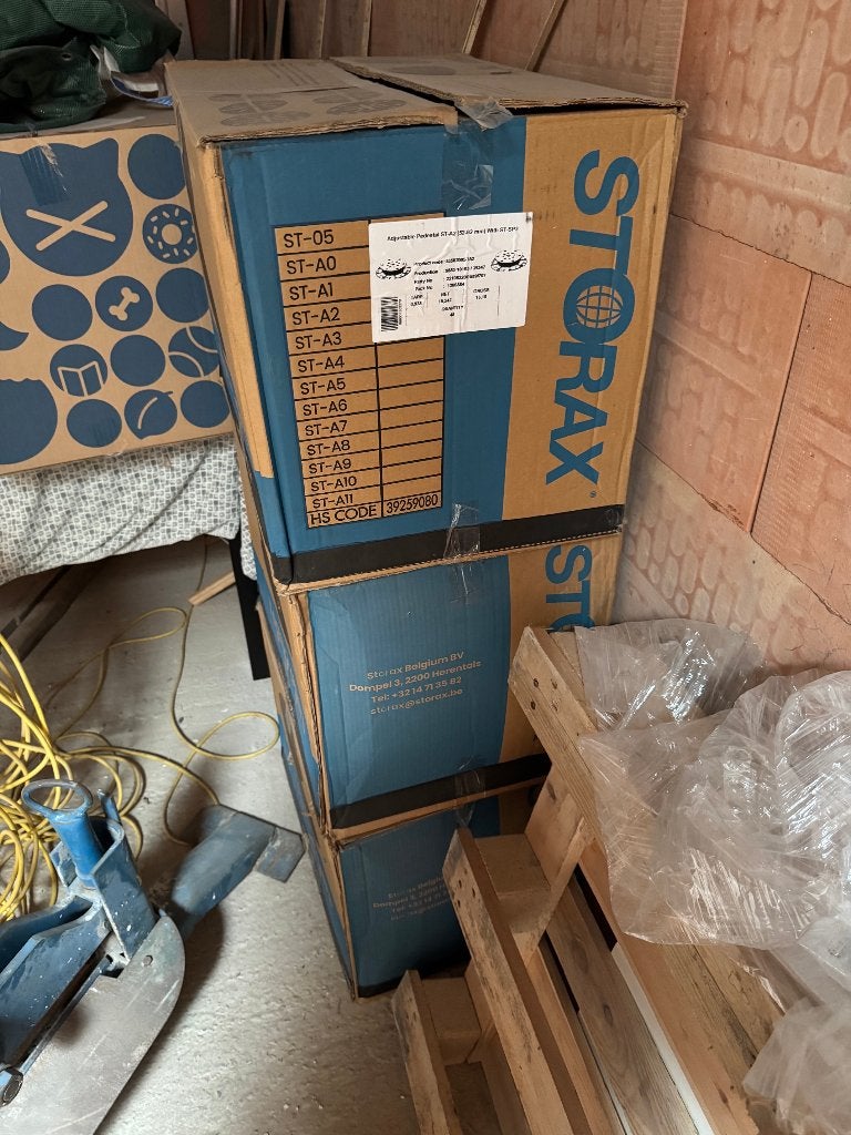 Tegeldragers ST-A2 Storax 144 stuks, Ophalen, Nieuw