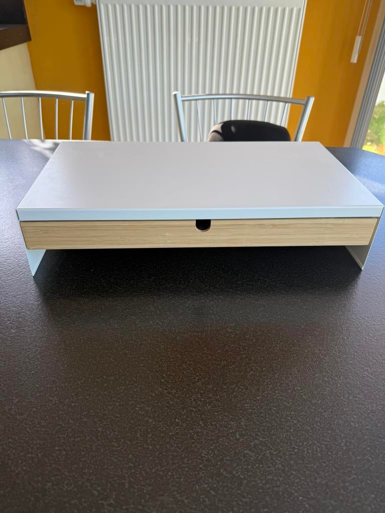 Ikea Elloven - rehausseur écran ordinateur, Informatique & Logiciels, Enlèvement ou Envoi, Comme neuf