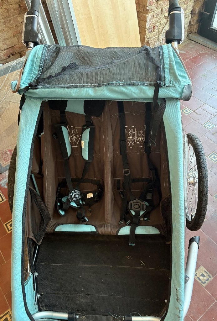 Fietskar croozer met babysling, Vélos & Vélomoteurs, Accessoires vélo | Remorques, Pliable, Croozer, Enlèvement, Utilisé