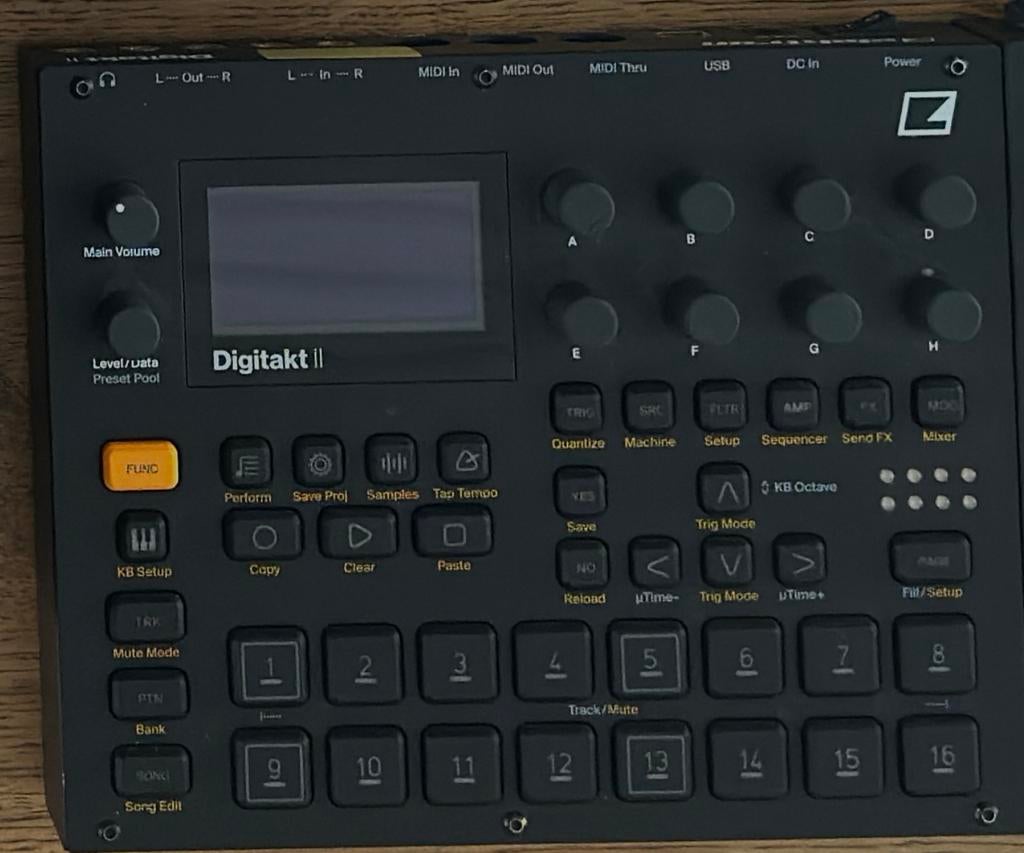 Elektron Digitakt 2, Muziek en Instrumenten, Ophalen, Zo goed als nieuw