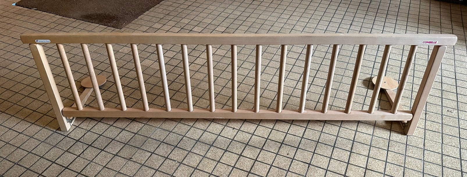 Barrière de lit Combelle en bois, Enlèvement, Utilisé, Bois, Barrière de sécurité