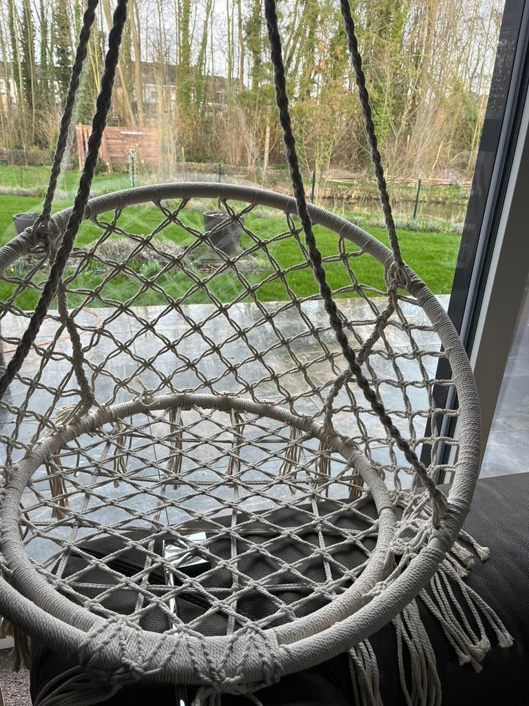 Hangstoel tuin, Ophalen, Zo goed als nieuw, Buiten