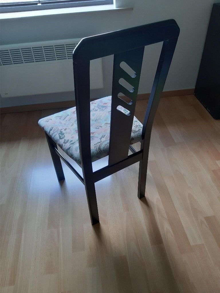 stoelen, Maison & Meubles, Chaises, Bois, Enlèvement, Noir, Cinq, Six Chaises ou plus