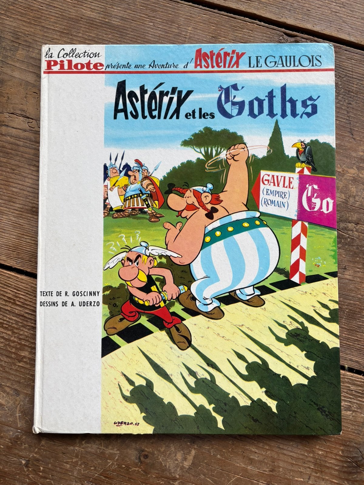 ASTÉRIX et les Goths édition originale 1963 (1965) PILOTE, Une BD, Enlèvement ou Envoi, Utilisé