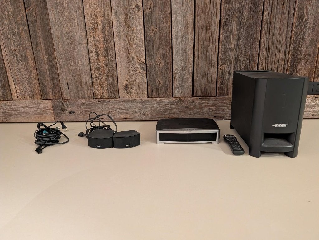 Bose PS3-2-1 III Powerd Speaker System, Audio, Tv en Foto, Afstandsbediening, Ophalen, Gebruikt, Bose