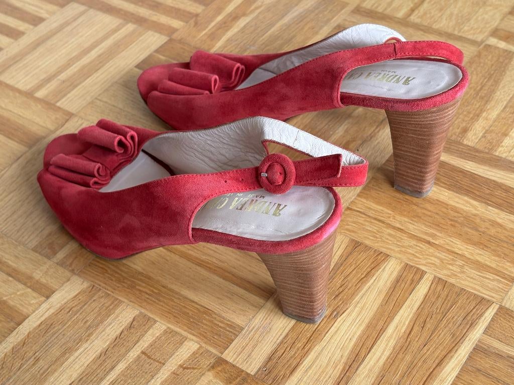 sandalen, Vêtements | Femmes, Rouge, Comme neuf, Andrea Catini, Enlèvement