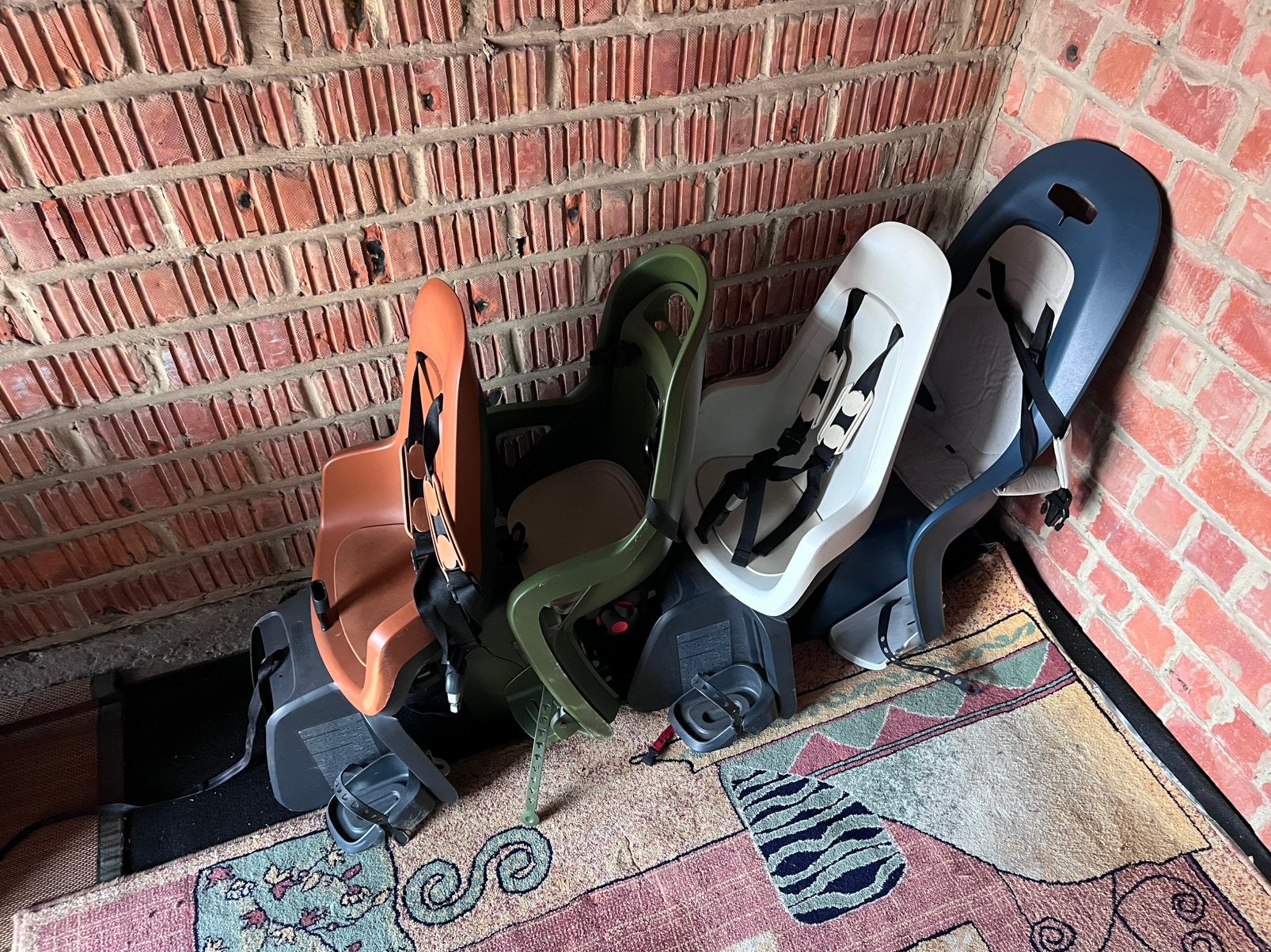 Kinder stoel fiets stoel bagagerek zit, Fietsen en Brommers, Ophalen, Zo goed als nieuw