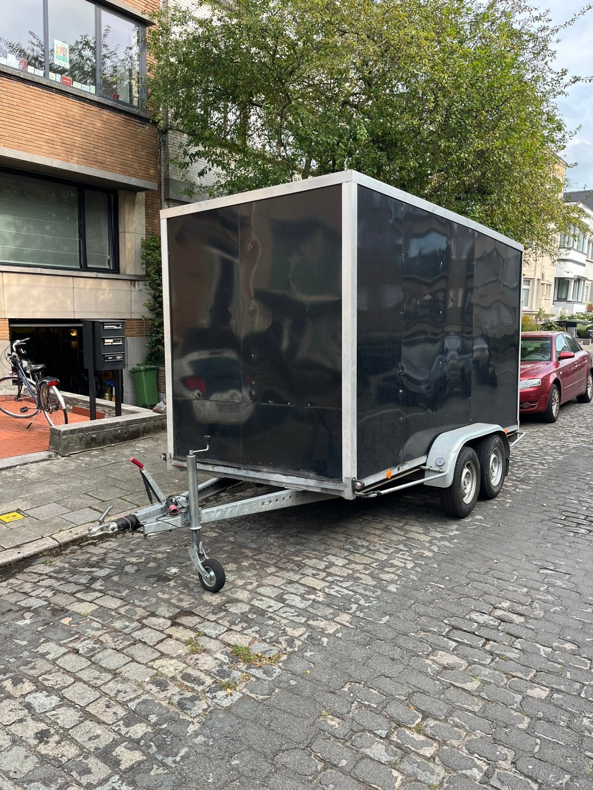 Gesloten aanhanger te koop, Enlèvement, Utilisé
