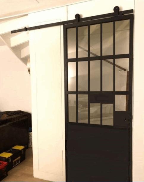 schuifdeur staal western gevangenis deur staldeur barndeur, Huis en Inrichting, -, -, Nieuw, Ophalen of Verzenden
