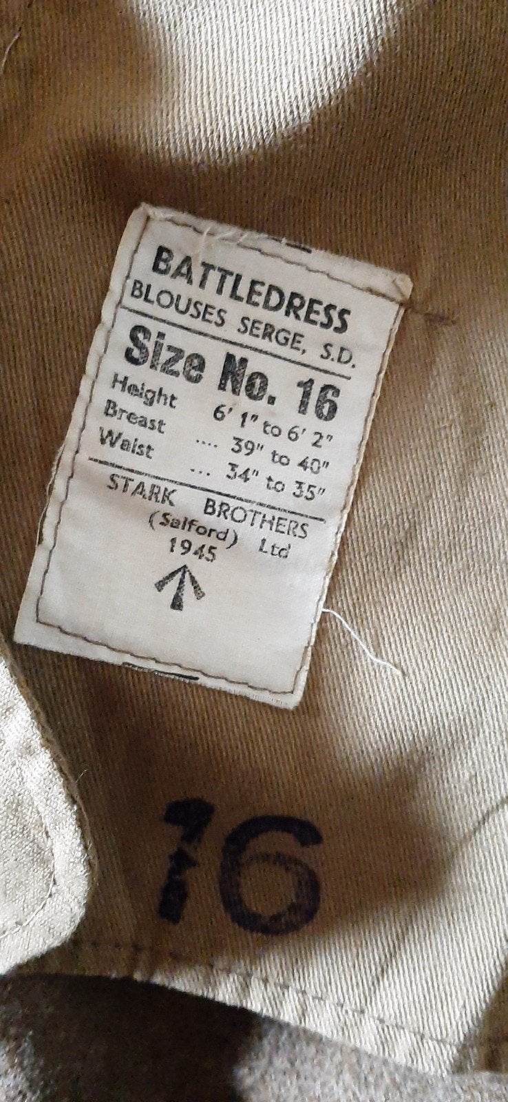 ww2 engels allerhande battle dress etc, Verzamelen, Ophalen of Verzenden