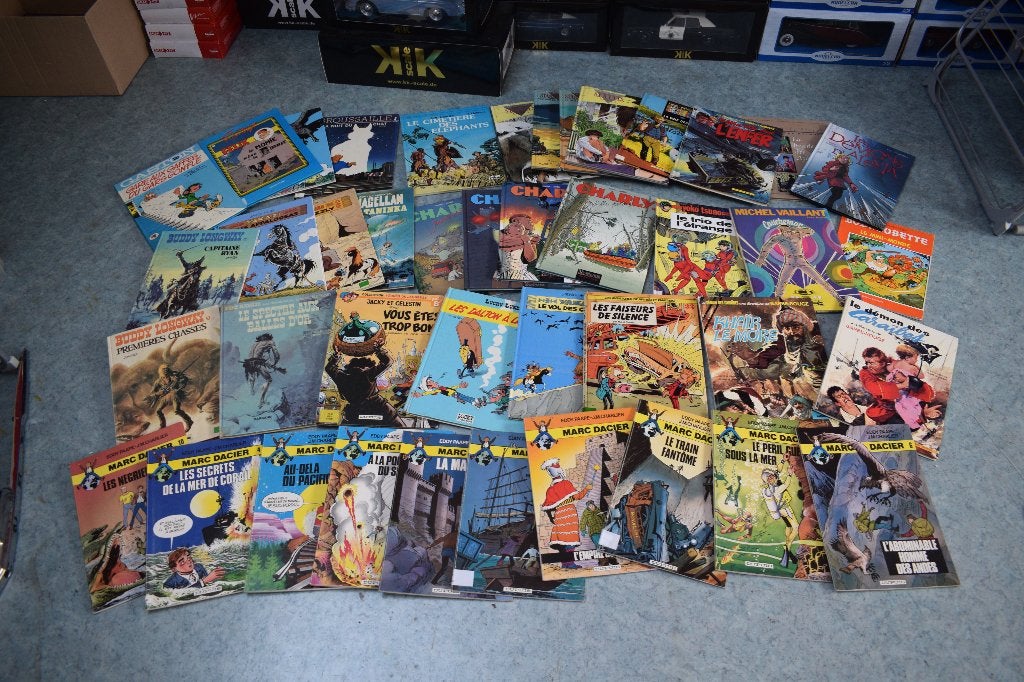 lot de 42 anciennes BD bandes dessinées brocante, Livres, BD, Enlèvement, Utilisé