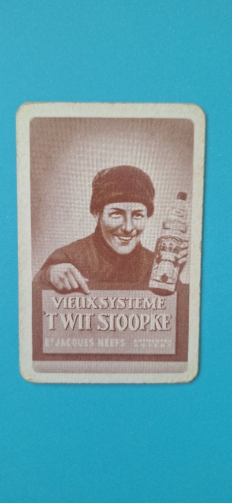 Carte à jouer joker 't Wit Stoopke, J. Neefs_Antwerpen_9, Collections, Enlèvement ou Envoi, Utilisé, Joker(s)