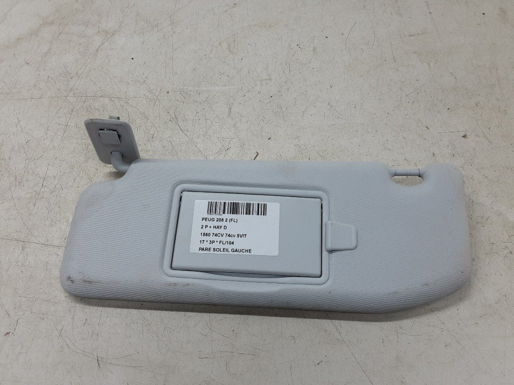 PARE-SOLEIL GAUCHE Peugeot 208 I (CA / CC / CK / CL), Mevr. I. Hauben, Utilisé, Rue de l'Espoir 34 34
4030  GRIVEGNÉE, BE, Info@Collignon.be