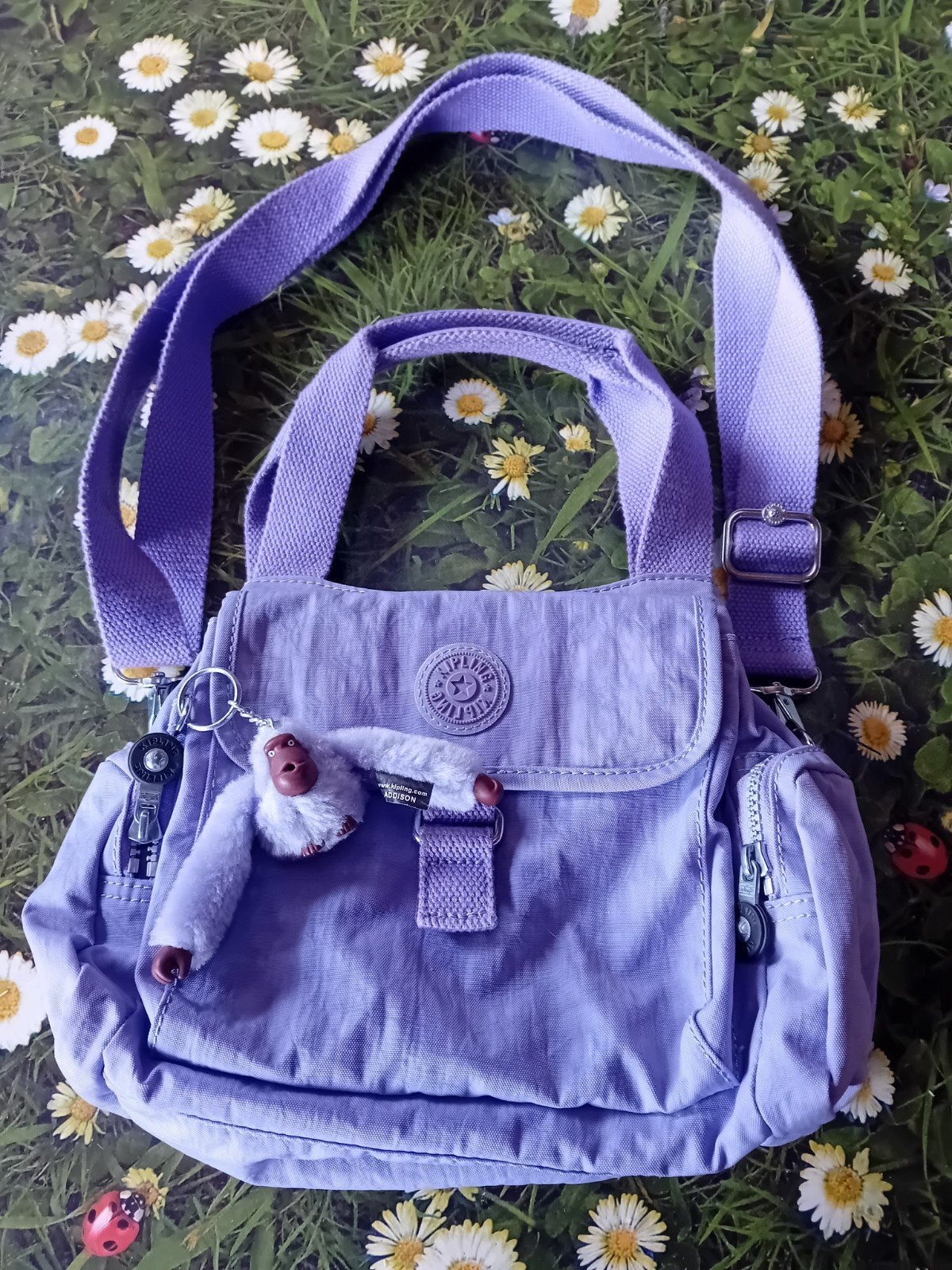 kipling handtas, Ophalen, Zo goed als nieuw, Paars, Kipling