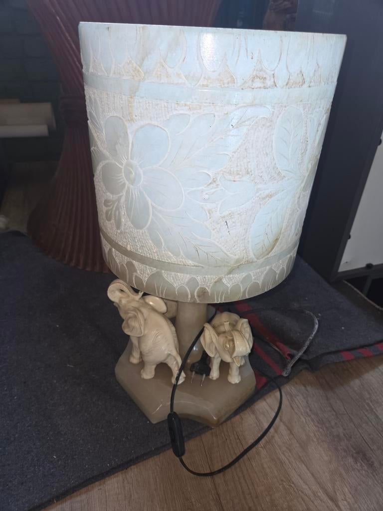 Albasten lamp, Huis en Inrichting, Ophalen
