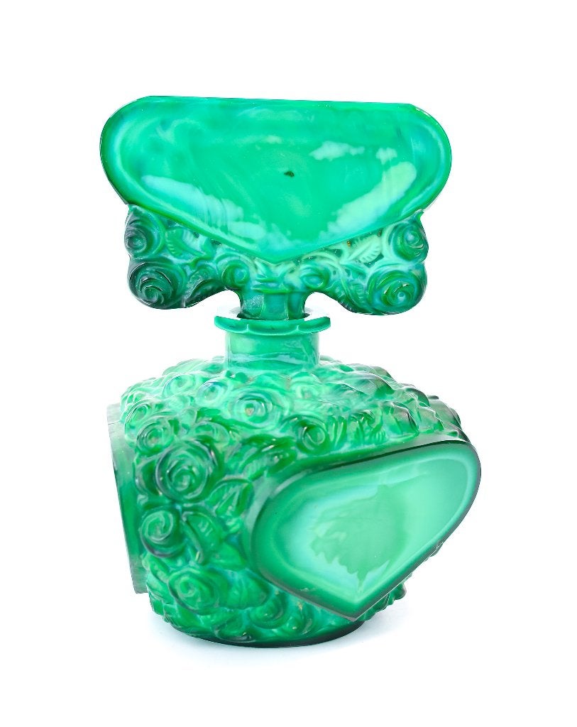 antieke parfumfles curt schlevogt, Antiek en Kunst, Antiek | Glaswerk en Kristal, Ophalen of Verzenden