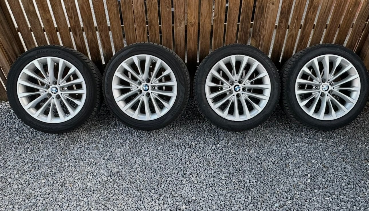 Mooie 18”origonal bmw winterwielset/ 5x112 / ET 30 / 66.5 /, Ophalen, 18 inch, Banden en Velgen, Winterbanden