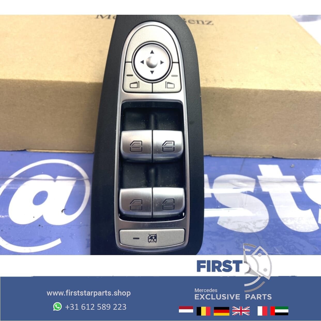 Raambediening schakelaar Mercedes E KLASSE W213 S213 RAAMSCH, Utilisé, -, -, Enlèvement ou Envoi