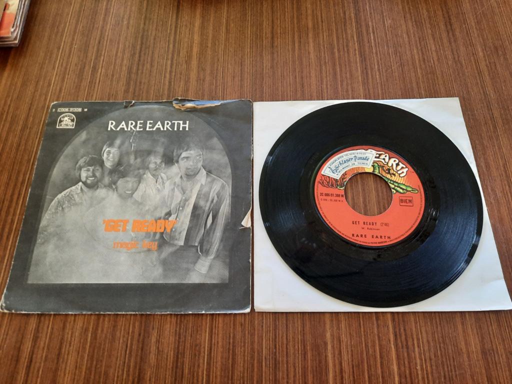 Rare earth Get ready/Magic key., Ophalen of Verzenden