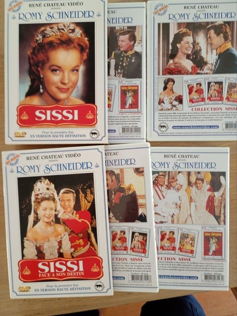Sissi intégrale René Chateau 4 DVD en 2 coffrets TBE, Cd's en Dvd's, Alle leeftijden, Zo goed als nieuw, 1940 tot 1960, Frans
